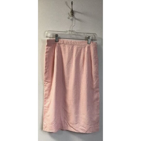 Pink And White Striped Woman’s Vintage/Retro Lightweight Suit Set Medium 🩷 - Picture 6 of 6